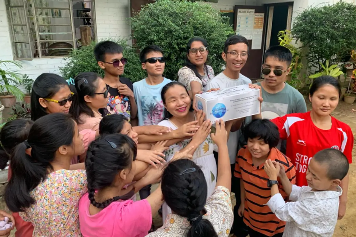 With support of ₹65,000, students at Prodigal’s Home, Dimapur now have access to the Lex Instant Reader and Scanner