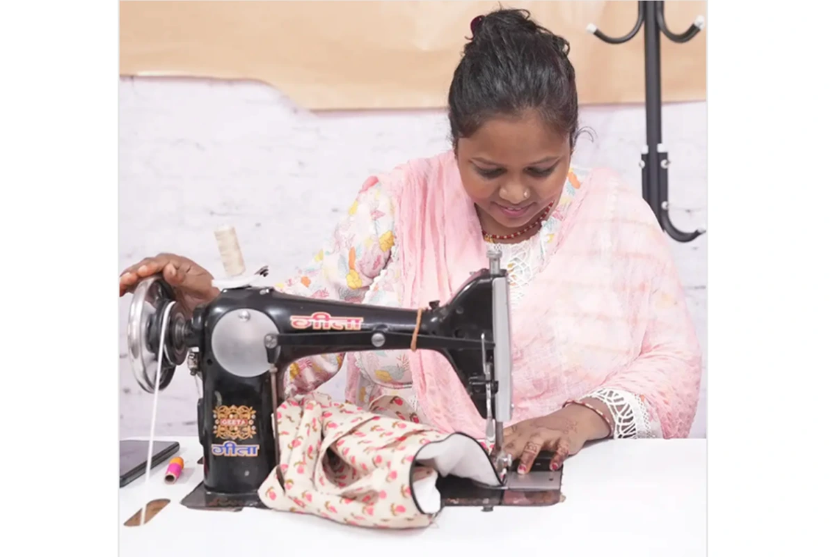 With support of ₹25,000, Kusumlata now has a new sewing machine
